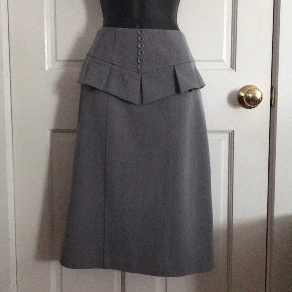 Peplum skirt